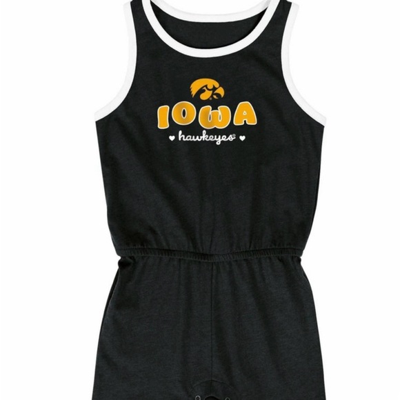 3/$20 NWT Rivalry Threads NCAA Iowa Hawkeyes Toddler Girl's Jumper- 12M - Picture 1 of 6
